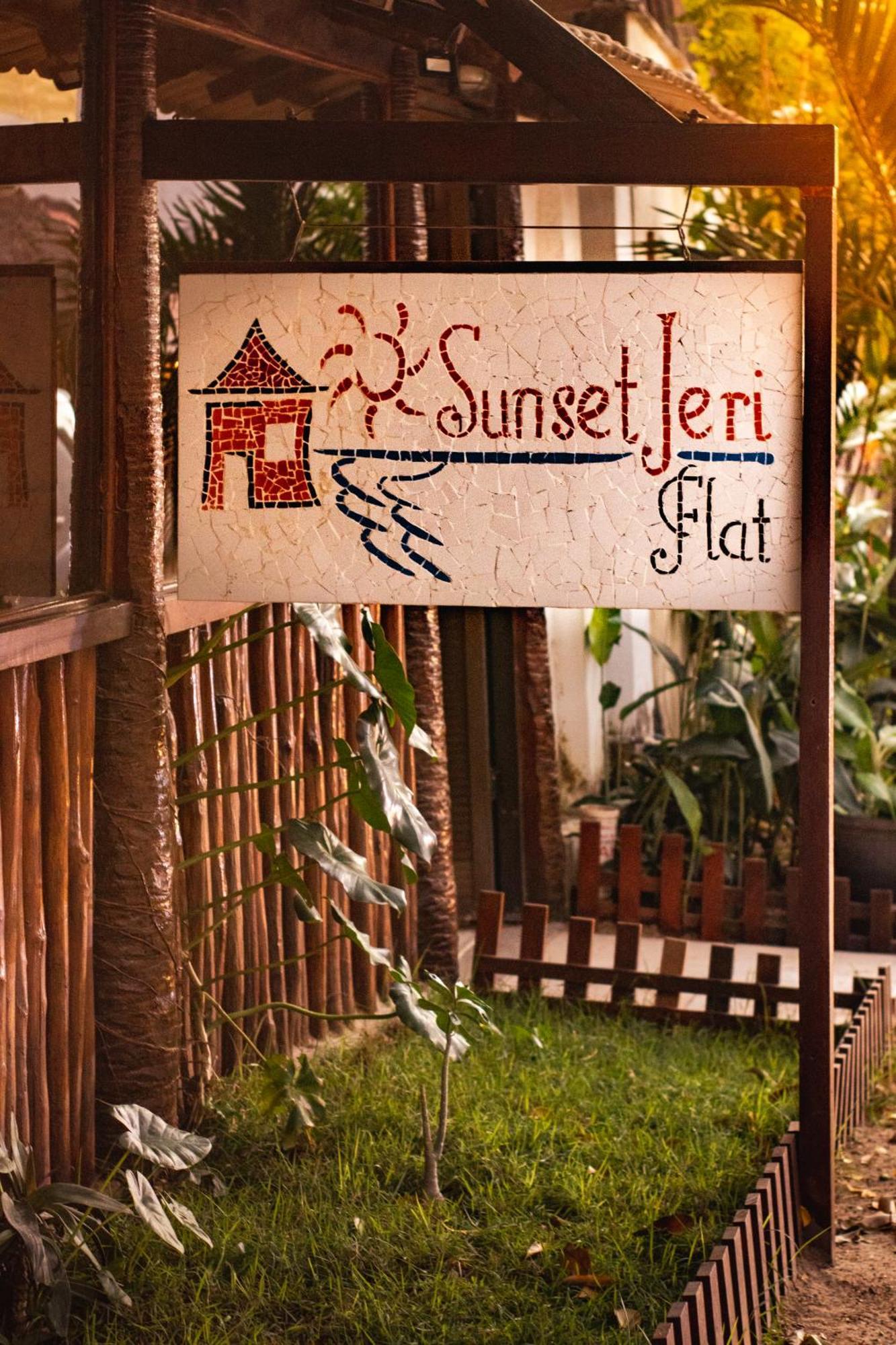ホテル Sunset Jeri Flat Ate 3X ジジョーカ・デ・ジェリコアコアラ エクステリア 写真